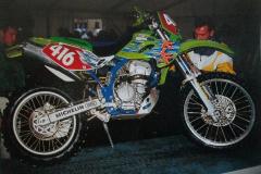 KAWASAKI-KLX-350-Laurent-CharbonnelISDE-1995-Poland